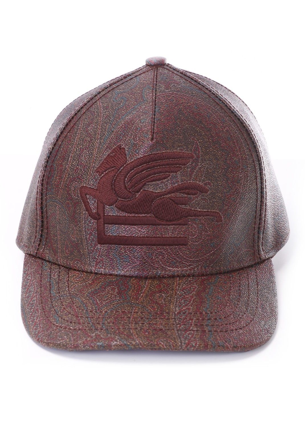 shop ETRO  Cappello: Etro cappello baseball realizzato nell'iconico tessuto Paisley jacquard e arricchito dal logo con Pegaso ricamati a filo. 
Tessuto di cotone Paisley jacquard spalmato con grana opaca e doppiato in tela
Made in Italy.. 14354 1728-0600 number 4630682